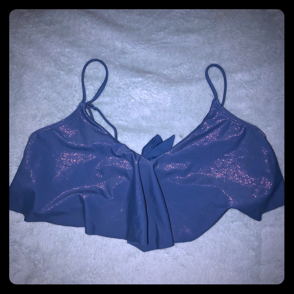 XL sparkly bikini top 💙